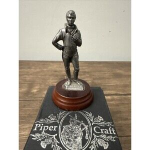 Piper Craft Robert Burns Pewter Figurine | Scotland